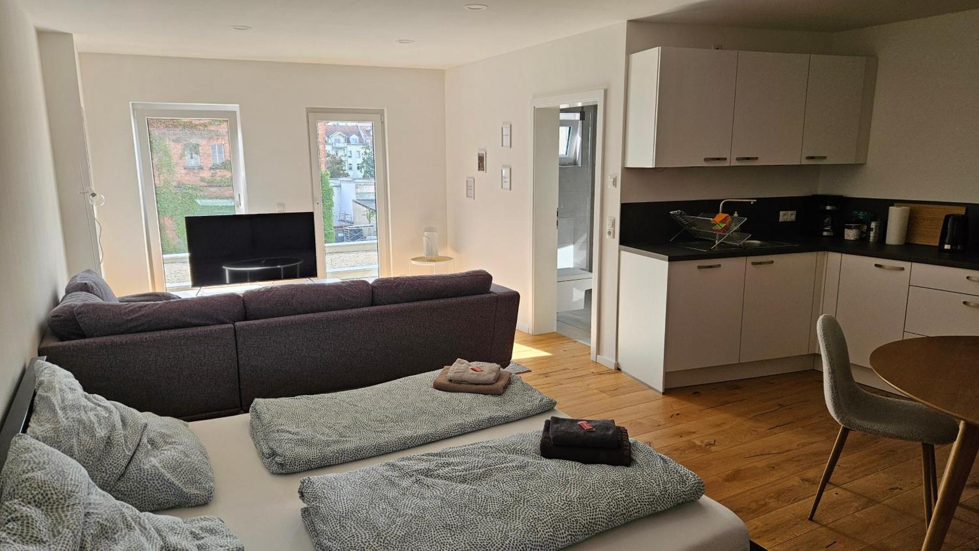 Apartment Ku28 Two Bamberg - Ruhig In Zentraler Lage Mit Parkplatz Esterno foto